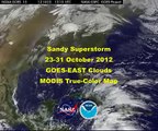 Life and Death of Hurricane Sandy on Halloween / Vida y Muerte del Huracán Sandy en Halloween