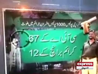 کراچی پولیس کے 1 ہزار سے زائد افسران و اہلکار جرائم میں ملوث  video