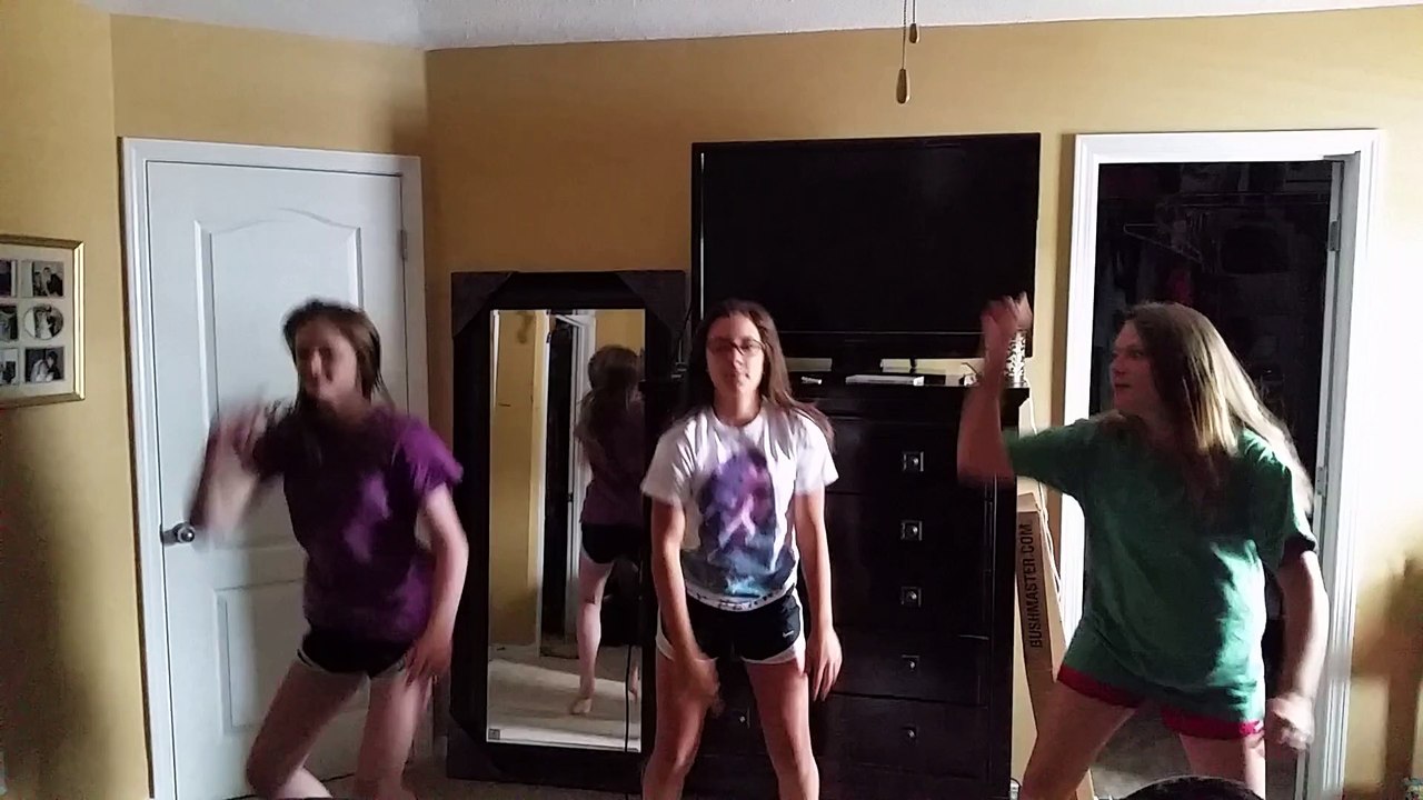 Haley Sarah and Mack 2nd time dancing