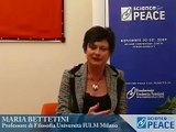Science for Peace - intervista a Maria Bettetini Professore di Filosofia Università IULM di Milano
