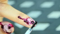 2 Nail Art Tutorials | DIY Easy Halloween Zombie Nail Art | Spoiled & Rotten