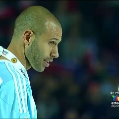 Javier Mascherano y el golpe en el alma reflejado en su rostro (VIDEO)