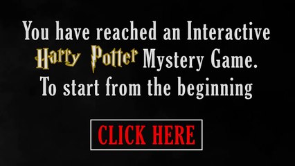 HARRY POTTER MYSTERY GAME!!! - Chasing green dragons