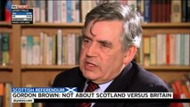 Gordon Brown, 100 days before Scottish independence vote (09Jun14)