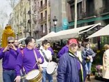 gegants i grallers de casablanca, plaça del pi