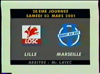 J28 LOSC vs OM (1-0) 2000-2001