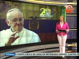 Oposición ecuatoriana pretende sabotear la visita de Papa Francisco