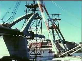 Construction of the Merivale Railway Bridge, Brisbane Pt. 2.