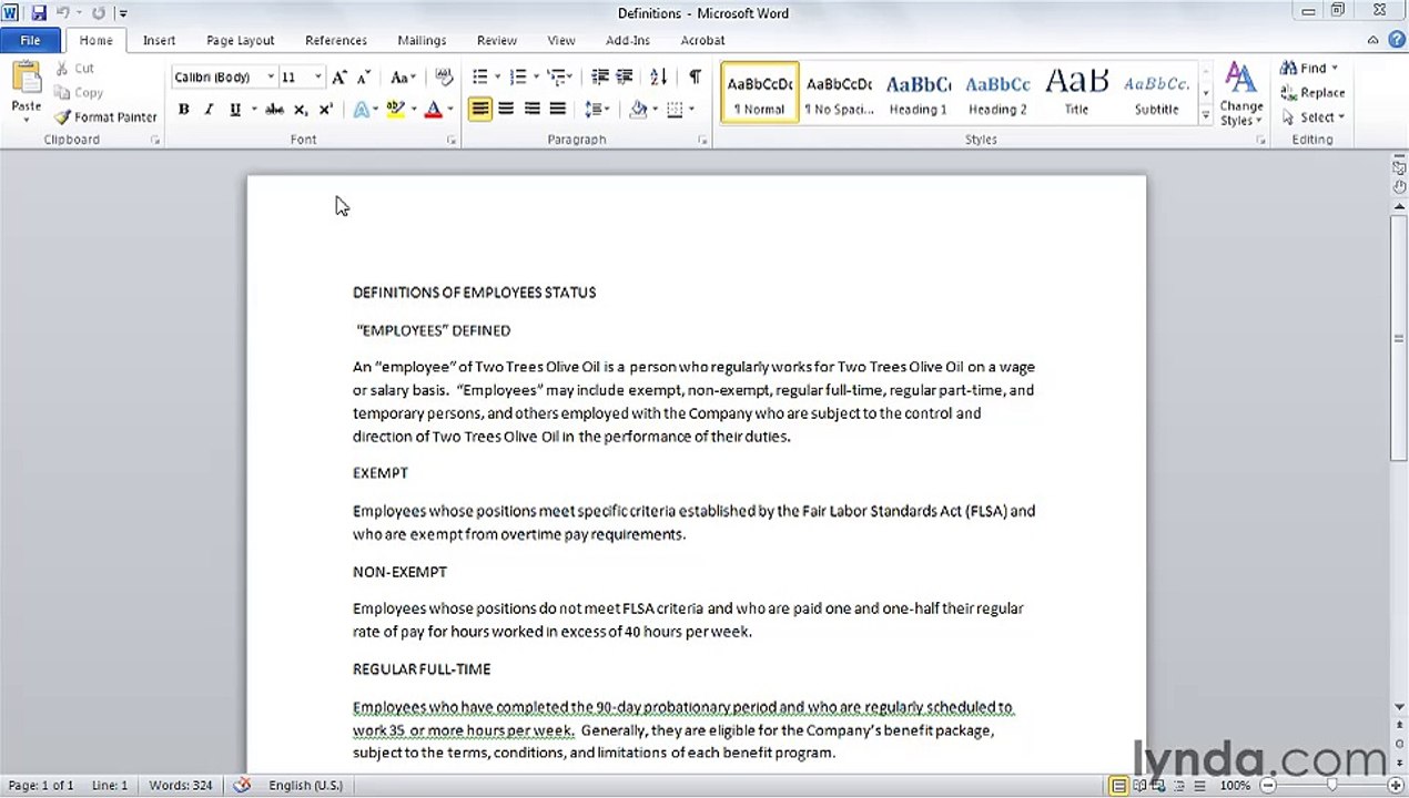 MS Word Understanding fonts