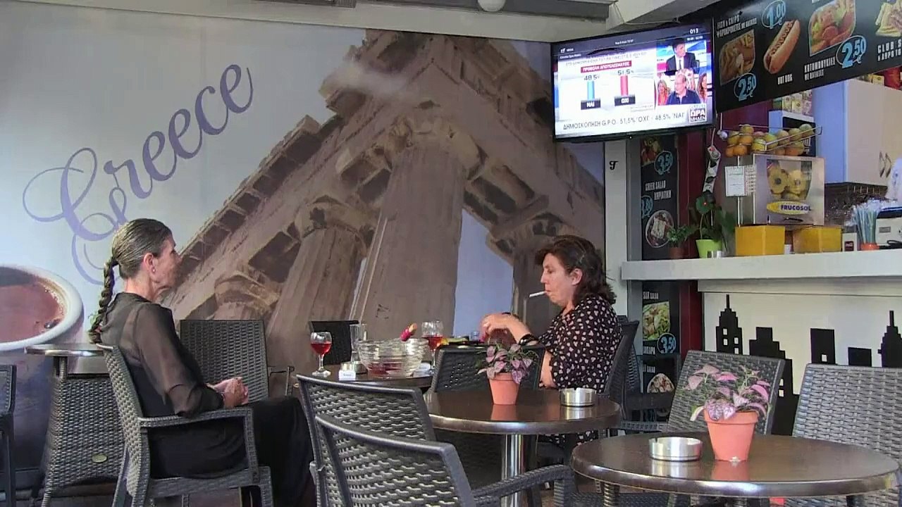 Référendum grec: le "non" attendu à plus de 61% des suffrages