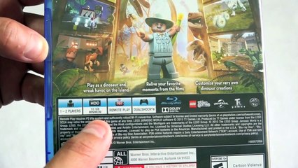 LEGO Jurassic World (PS4) Unboxing!