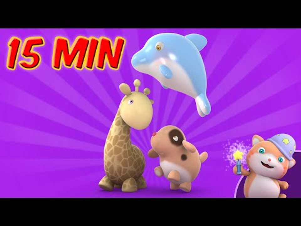 In Looi's  Magic Box- A dolphin, a dog and agiraffe? (for kids)