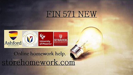 FIN 571 Week 1 WileyPLUS Assignment Practice Quiz - 100% Correct