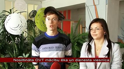 OgresTV: nosiltināta Ogres Valsts tehnikuma ēka un dienesta viesnīca (02.10.2012)