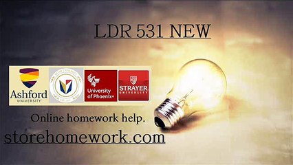 LDR 531 Week 2 Quiz NEW