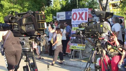 Griechen sagen "Nein" zur Sparpolitik