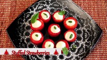 Stuffed Strawberries - Tangy & Sweet Dessert Recipe By Annuradha Toshniwal [HD]