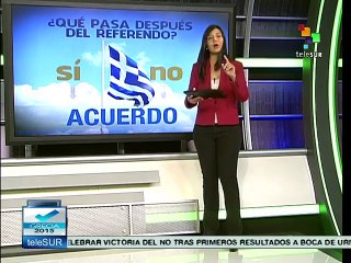 Merkel y Hollande revisarán resultado de plebiscito en Grecia