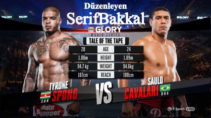 Tyrone Spong - Saulo Cavalari GLORY 15 İstanbul (Bilgehan Demir Anlatımı)