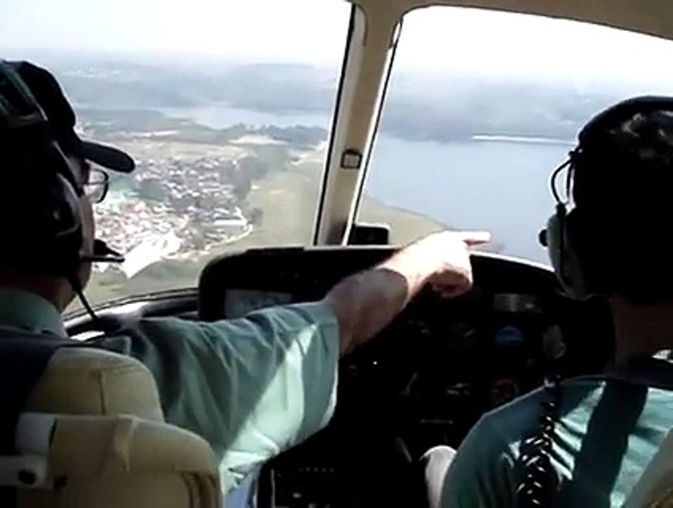 Helikopter ile ani manevra