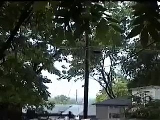 Lightning blows transformer   Transformatöre yıldırım düşüyor