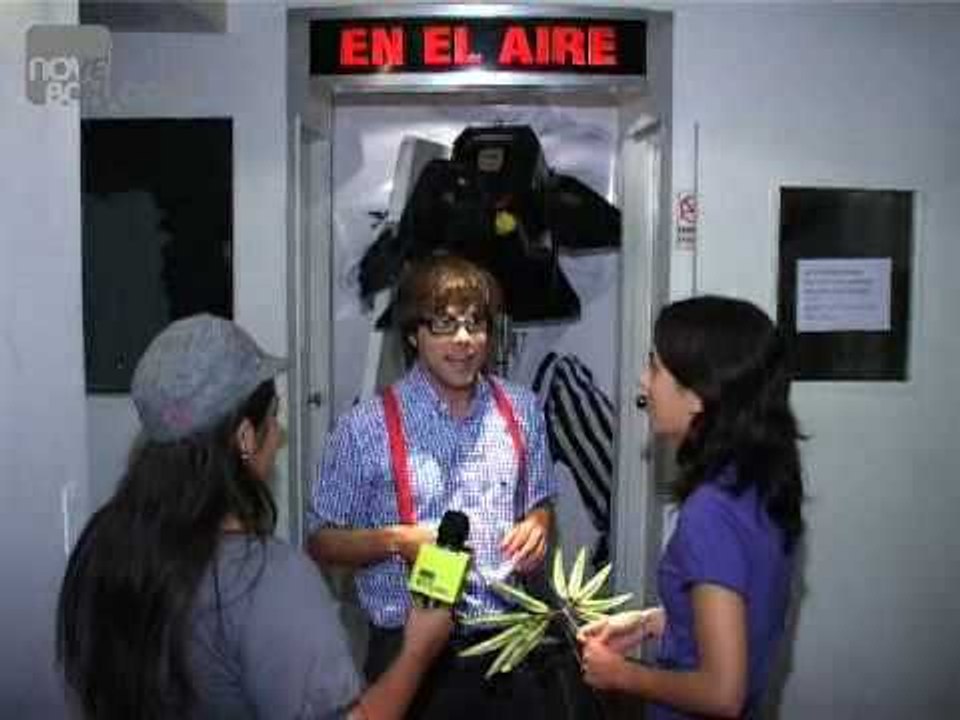 En el set de "Amanda O"