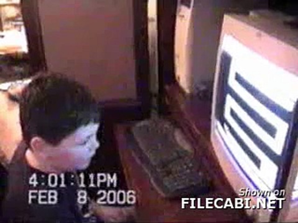 Boy on Computer