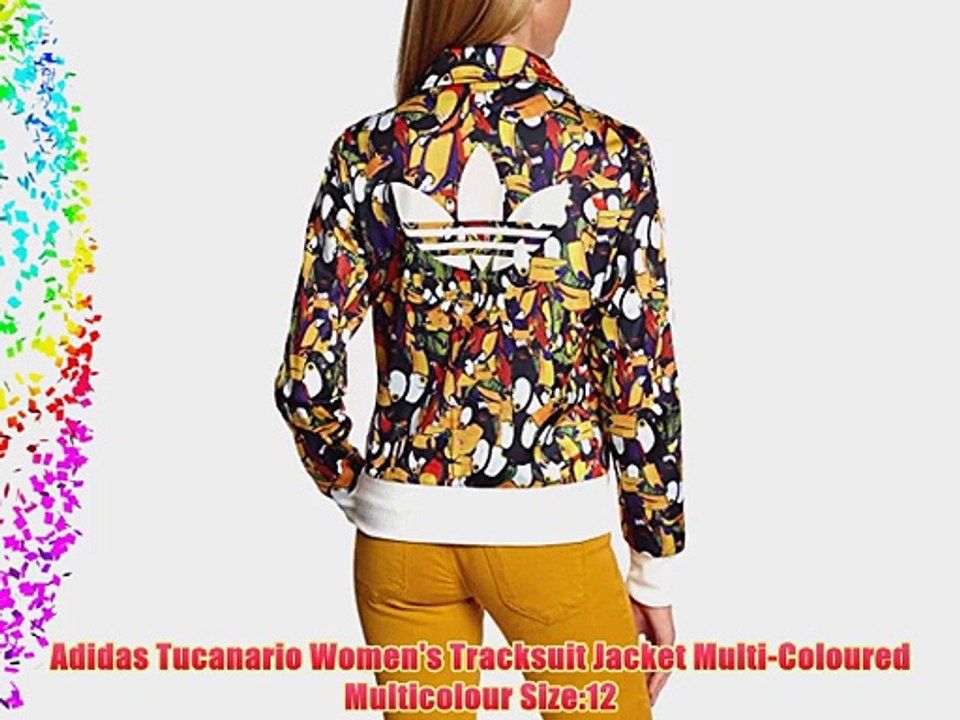 colourful adidas jacket