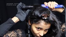 BIG LOOSE CURLS HAIR TUTORIAL/REVIEW Sapphire 8 in 1 Curling Wand| by fatihasWORLD