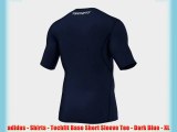 adidas - Shirts - Techfit Base Short Sleeve Tee - Dark Blue - XL