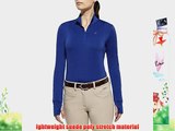 Ariat Womens Lowell 1/4 Zip Top - Socialite Blue: Extra Small