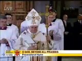 Benedict XVI at St. Patrick's Cathedral-NYC