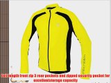ALTURA Airstream Men's Long Sleeve Summer Cycling Jersey 2014 Yellow/Black L