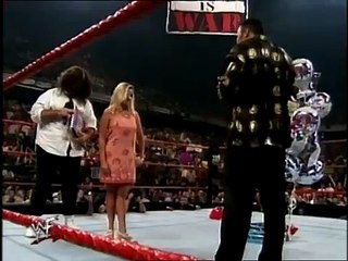 The Rock Poontang Pie - Raw Is War 1999