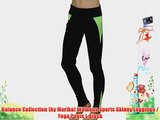 Balance Collection (by Marika) Womens Sports Skinny Leggings / Yoga Pants L Black