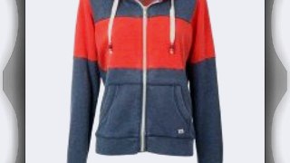 Billabong Flight Light Womens Zip Hoody X Small Blue Daze