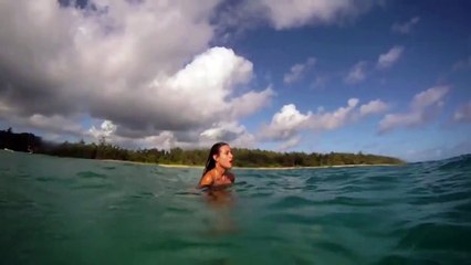 Underwater Fashion Photography - North Shore Hawaii.