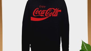Coca-Cola CC Logo Red Men's Sweatshirt Black Large