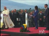 Discurso del papa Francisco en su llegada al Ecuador