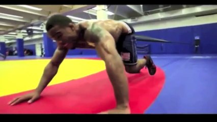 Jordan Burroughs Training for the Olympics