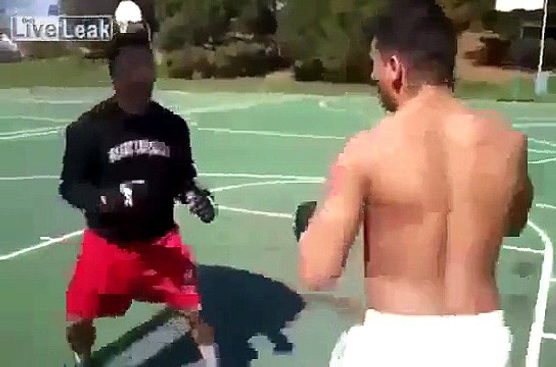 EP 1 WSHH Street Fight on basketball court! Knockout!