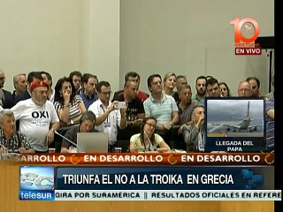 Syriza reconoce la fuerza del pueblo griego en el referendo