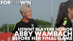 USWNT team members offer memories of Abby Wambach before her final game