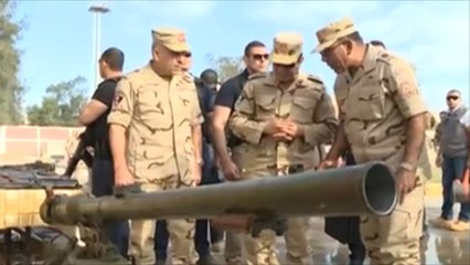 أعمال عنف بعد زيارة السيسي لسيناء