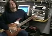 Shredding on an Ibanez 7-string guitar - Stephen Ross