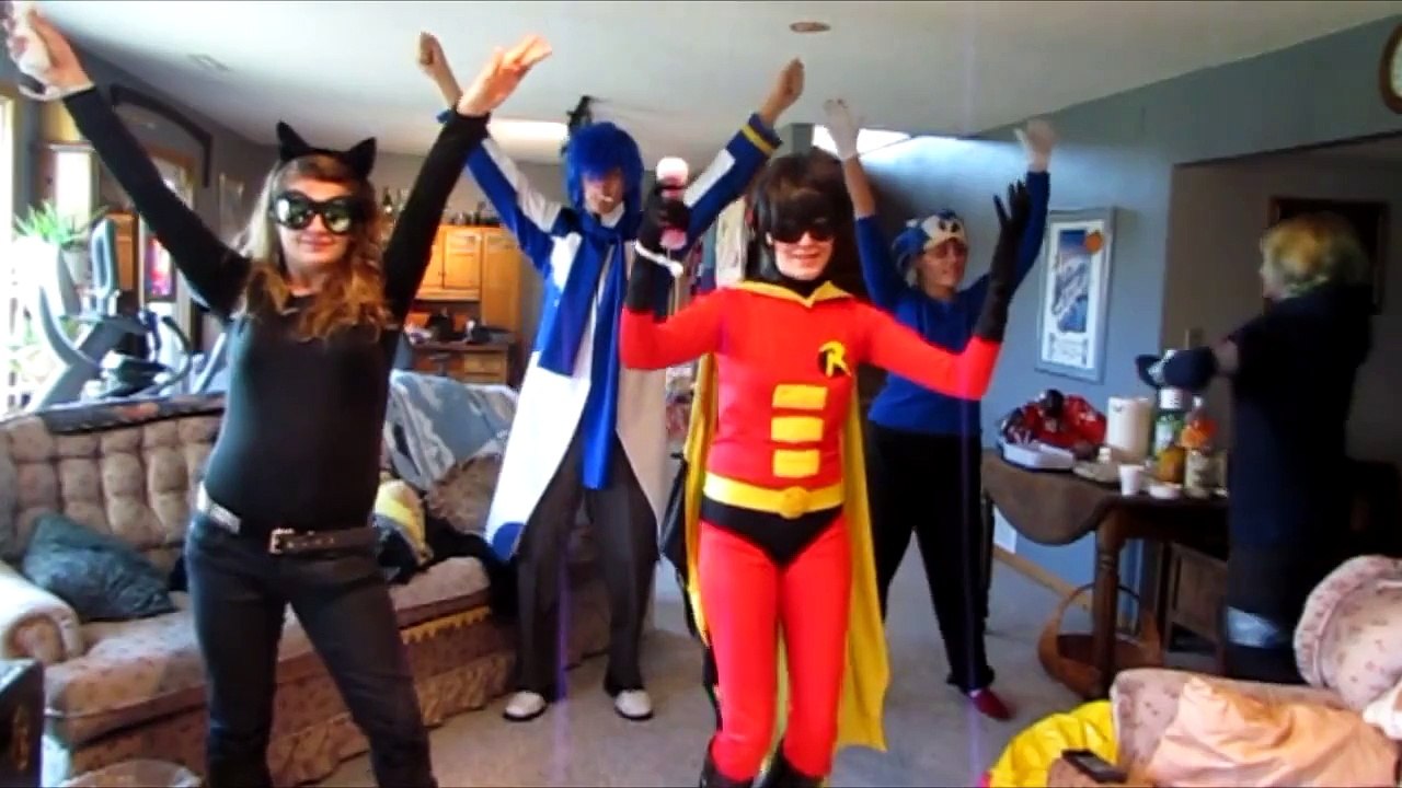 Raining Men: Catwoman vs. Robin