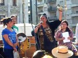 Reclamo indigena en Buenos Aires por el desmonte en Salta (Argentina)