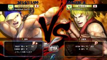 USF4 - Kazunoko (Yun) vs MichaelTan (Ken) - TL4A Round3 Battle2