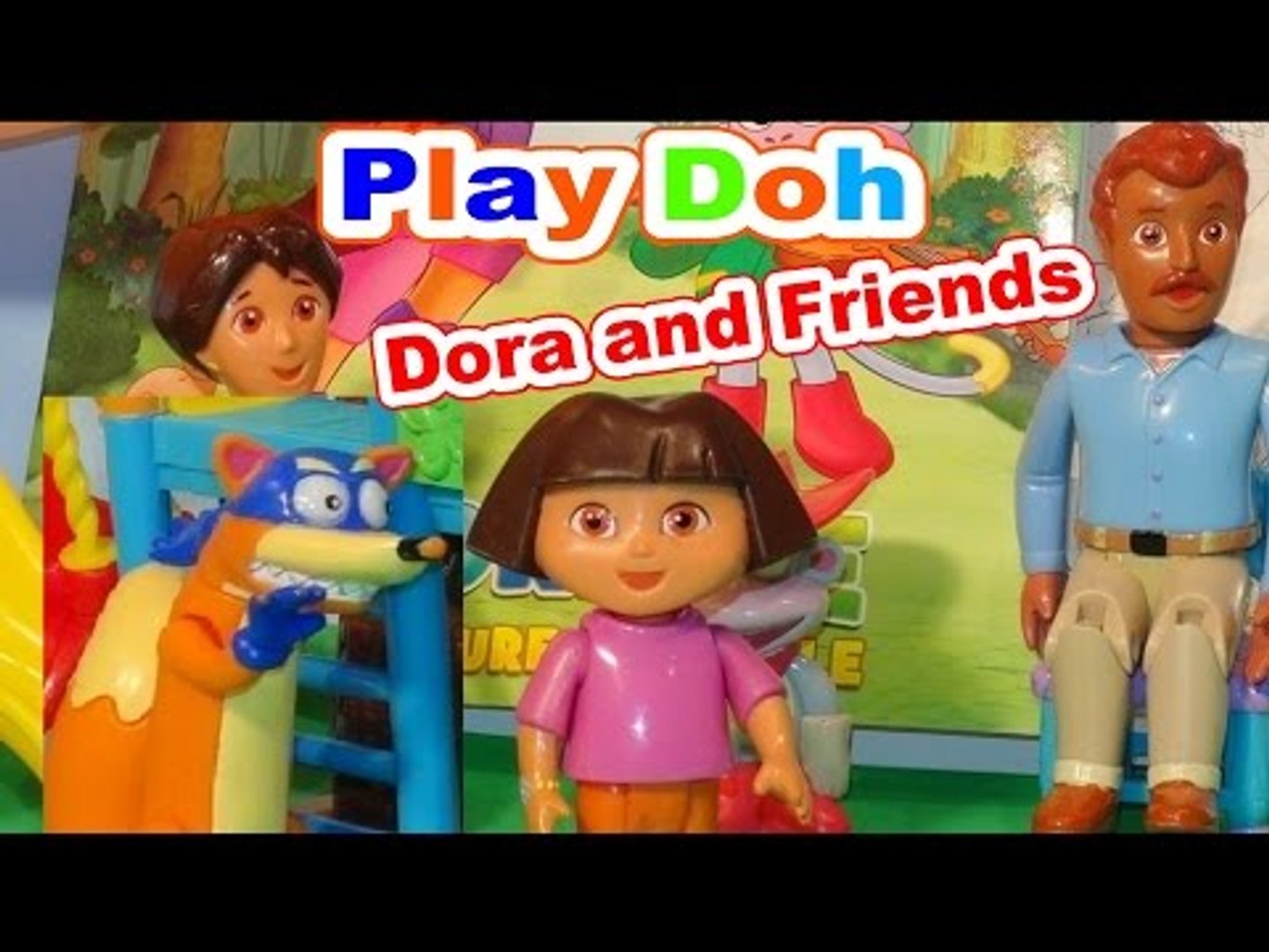 Dora and Friends Play Doh Creation Swiper No Swiping Toys and Games and  surprise goats lol - video Dailymotion