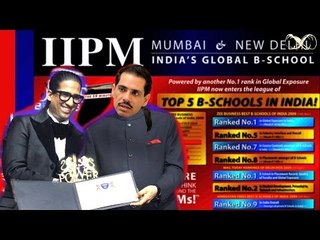 IIPM was Robert Vadra's Real Estate Masterplan : Arindam Chaudhuri